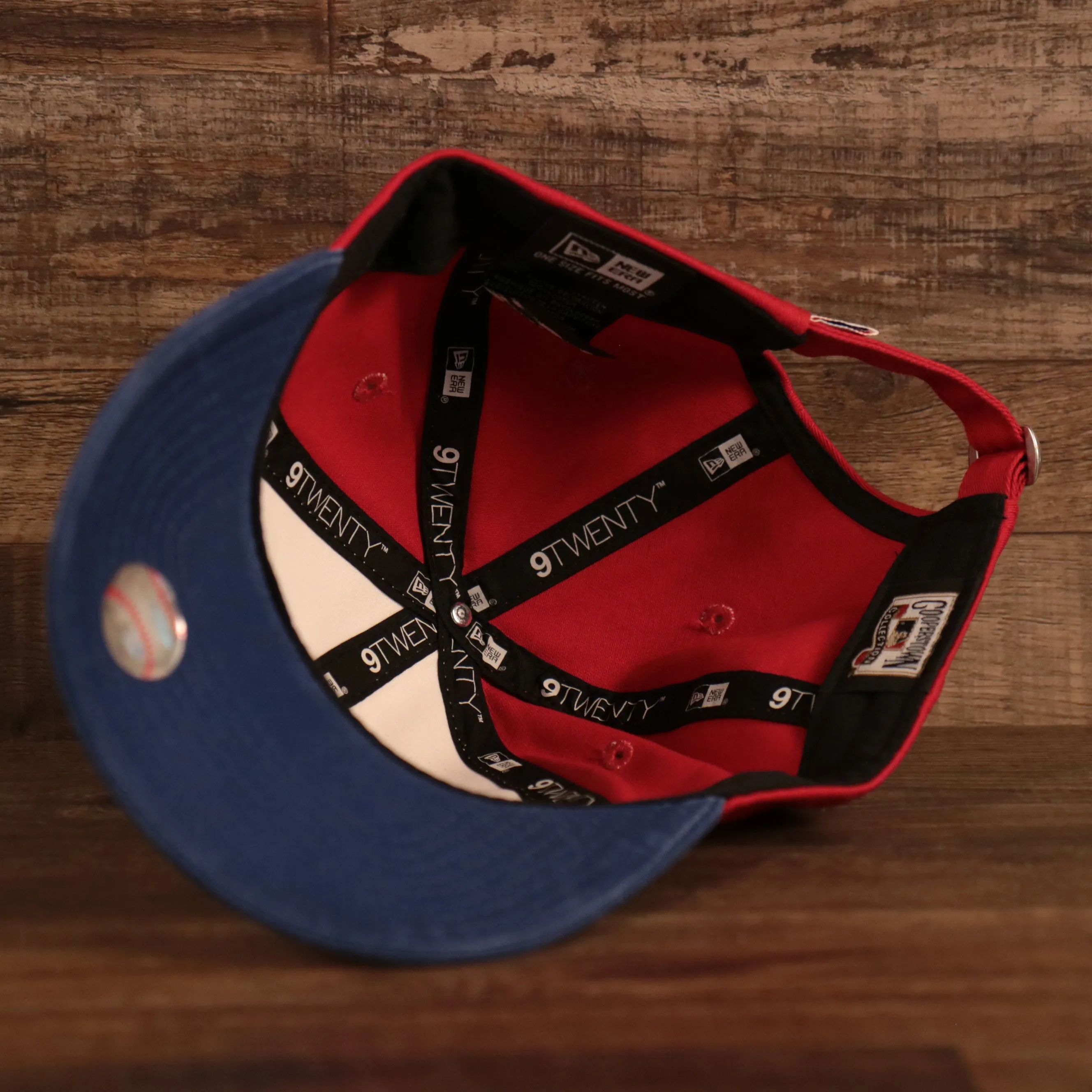 NEW ERA  | MONTREAL EXPOS | TEAM LOGO FRONT | 9TWENTY DAD HAT | RED/WHITE/BLUE | OSFM