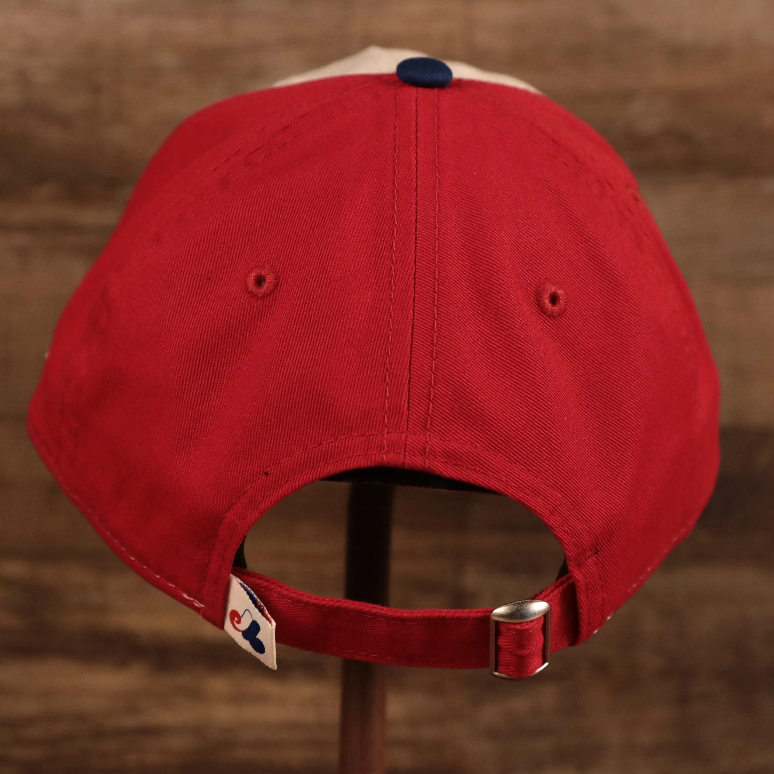 NEW ERA  | MONTREAL EXPOS | TEAM LOGO FRONT | 9TWENTY DAD HAT | RED/WHITE/BLUE | OSFM