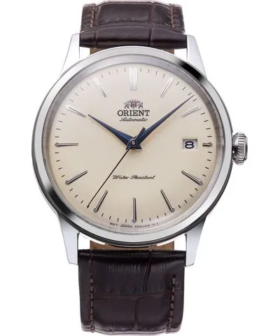 Orient Bambino Mechanical (38mm) Cream Dial / Brown Leather Watch