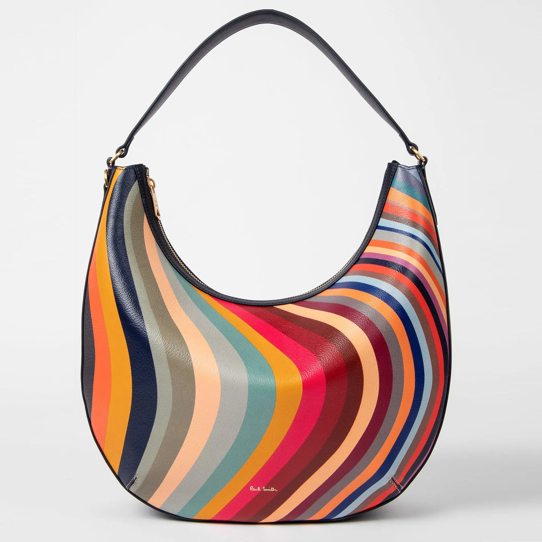 Paul Smith - Women's Swirl Print Medium Hobo Bag