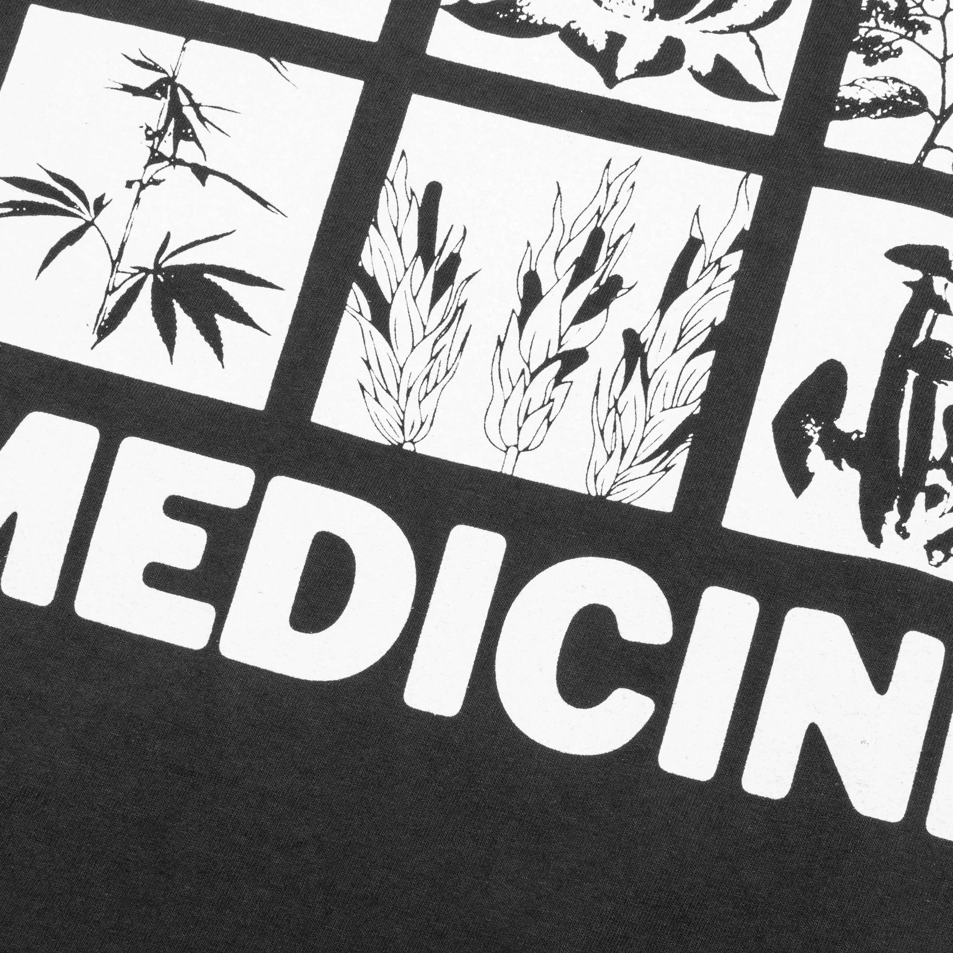 Plant Medicine Tee - Vintage Black