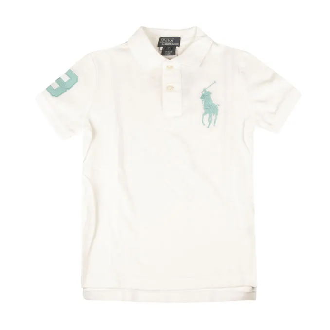 POLO BIG PONY Kid White 