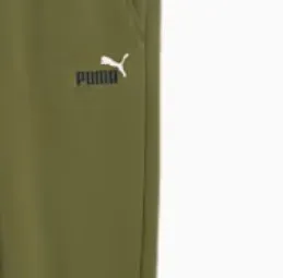 PUMA MEN'S ESSENTIAL 2COL LOGO PANT OLIVE