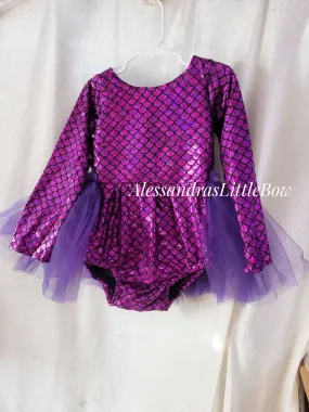 Ready to ship Boo long sleeve tutu romper size 4/5t