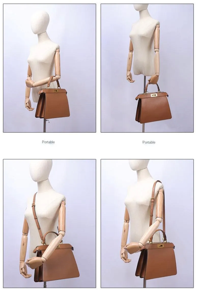 Real leather Tote Shoulder Bag