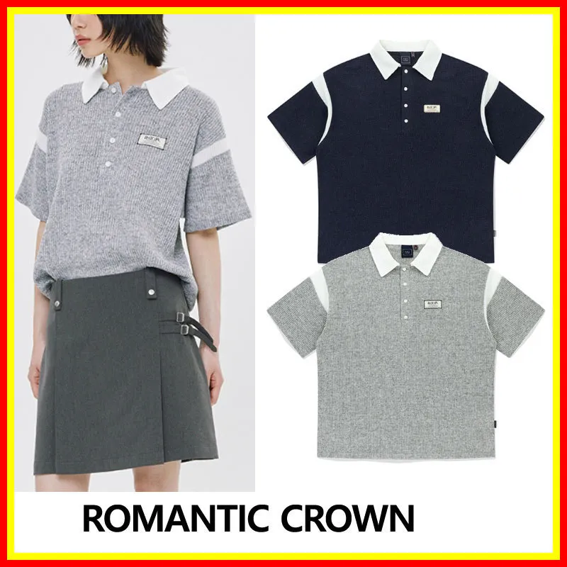 ROMANTIC CROWN  |Unisex Street Style Polos