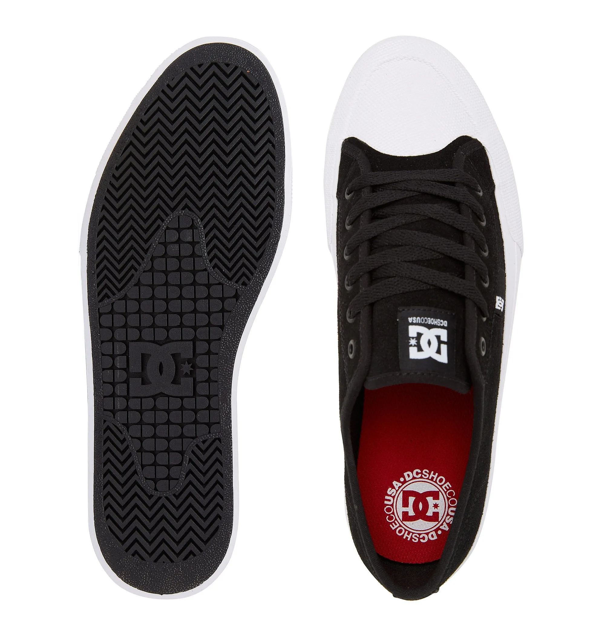 shoes DC Manual RT S - BKW/Black/White - men´s