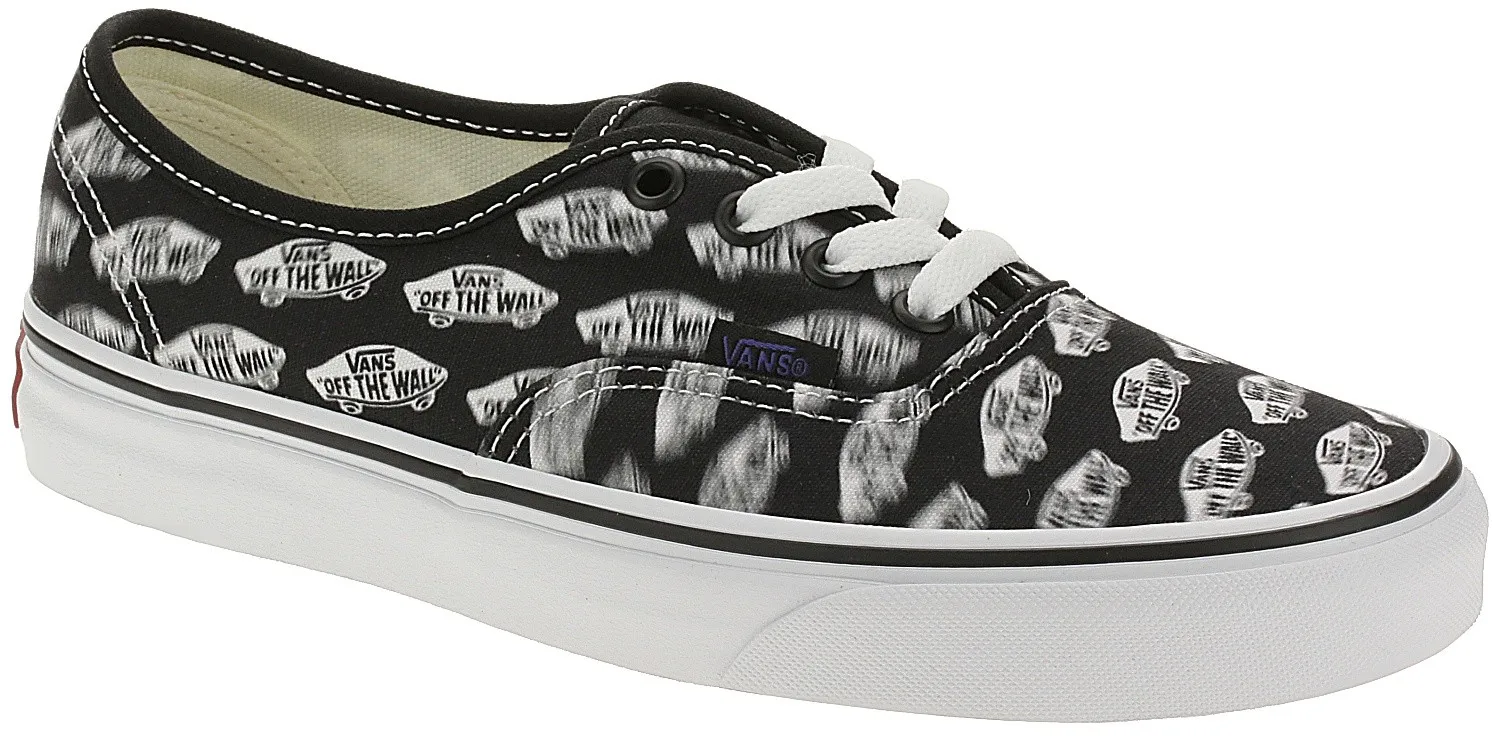 shoes Vans Authentic - Blur Boards/Black/Royal Blue