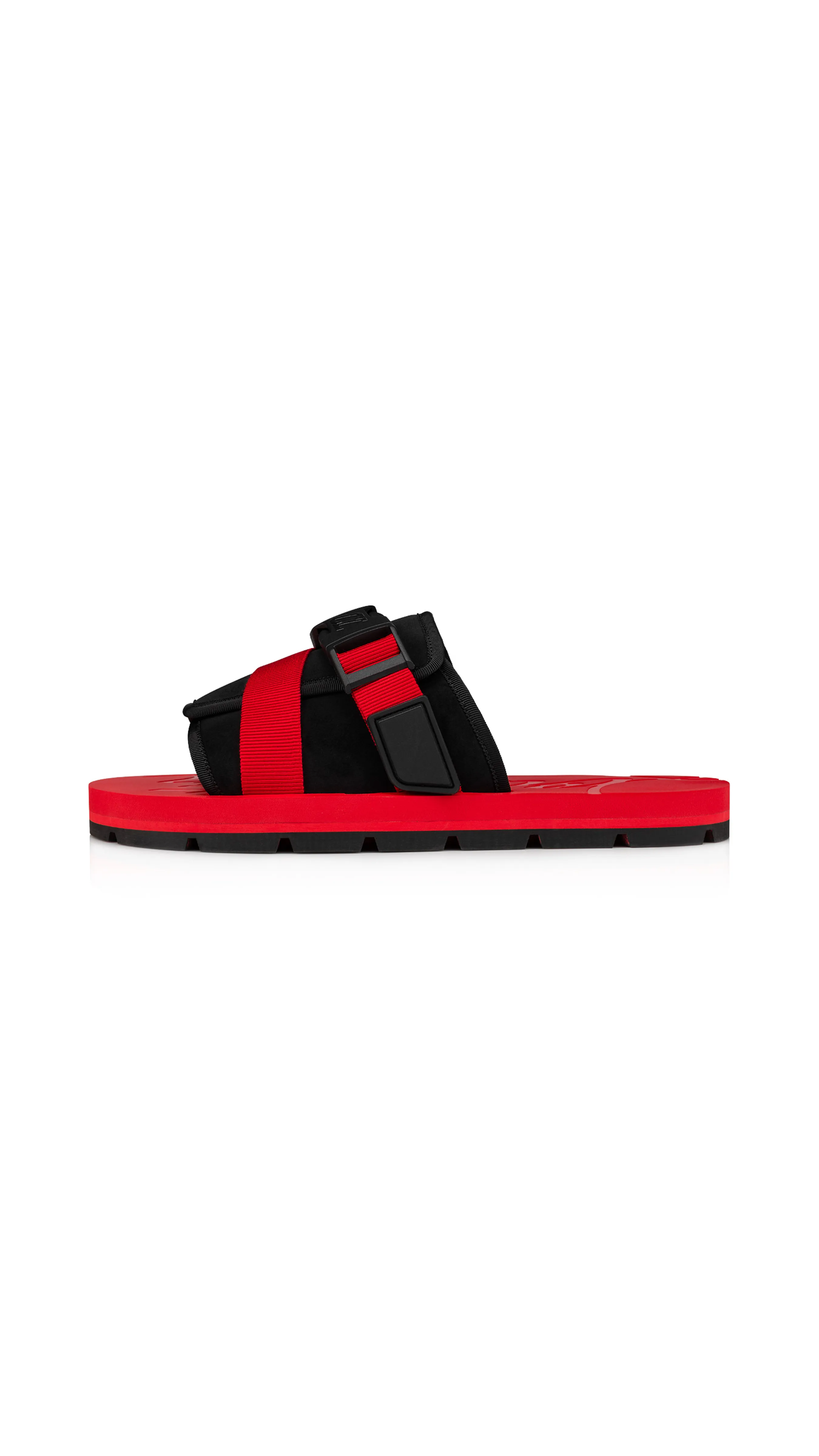 Siwa Clip Sandals - Black/Loubi