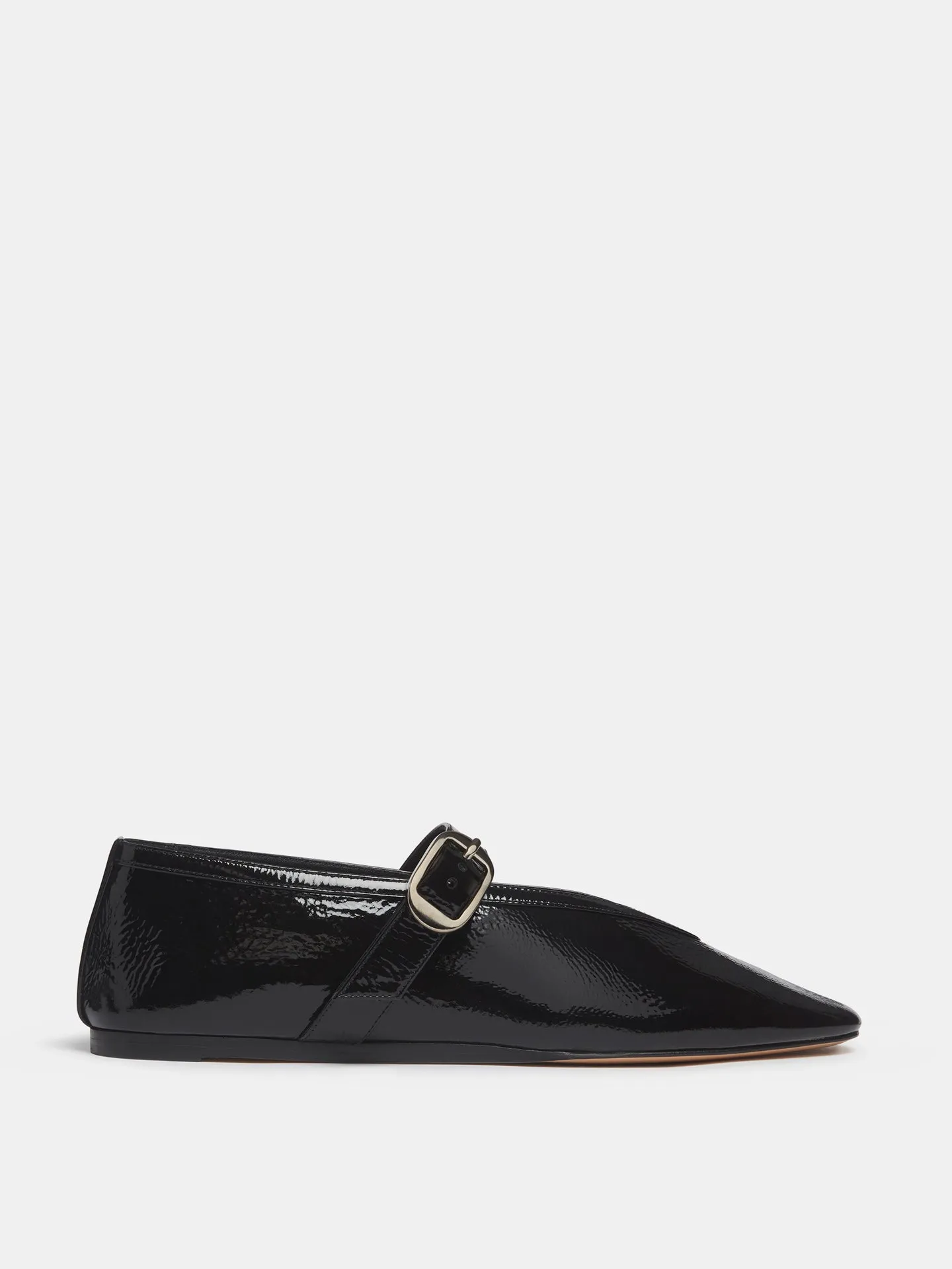 Stella Slipper / Black Patent Leather