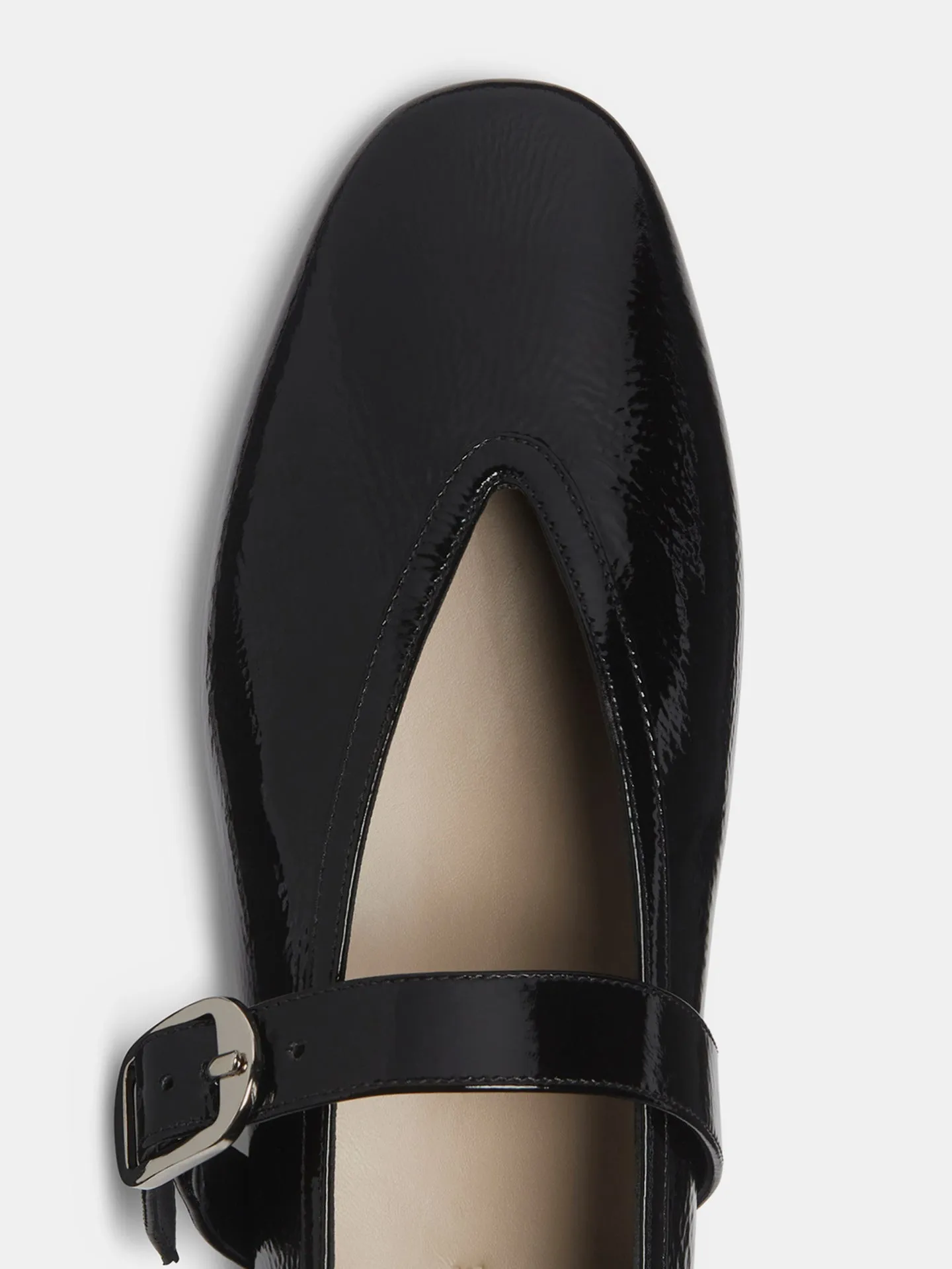 Stella Slipper / Black Patent Leather