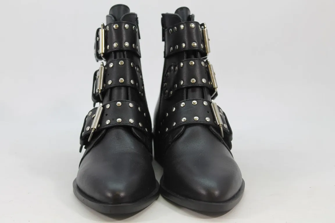 Steven New York Harmon Women's Black Boots 5M(ZAP13058)