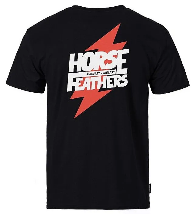 T-Shirt Horsefeathers Thunder II - Black - men´s