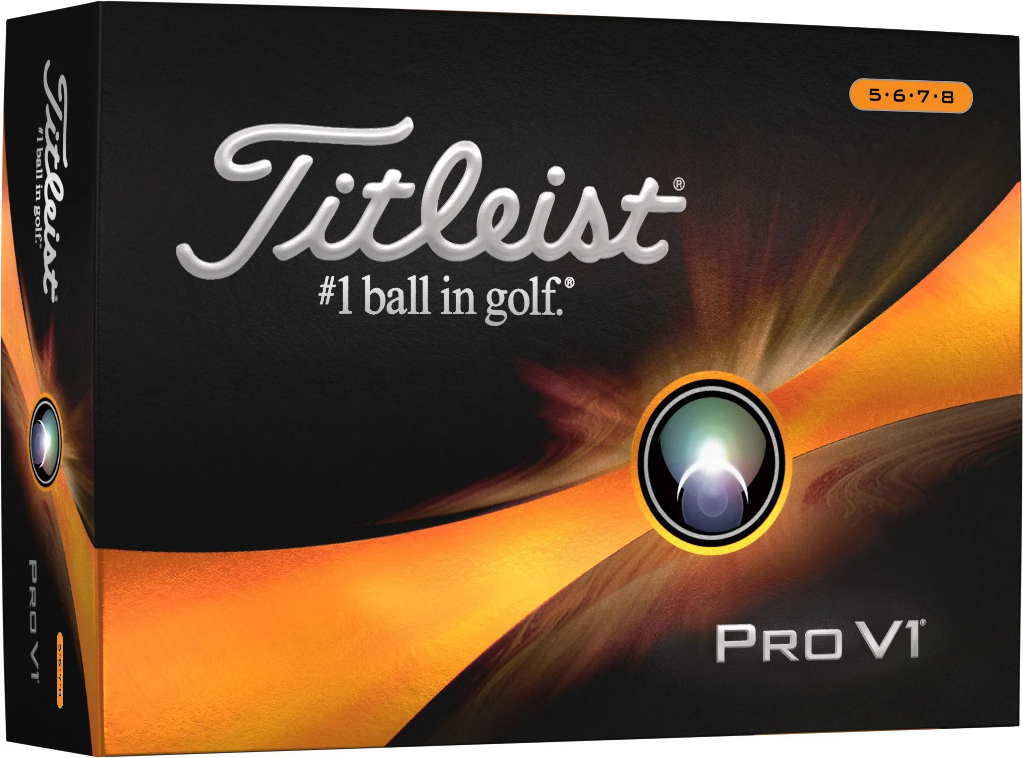 Titleist Pro V1 Dozen - High Numbers Sleeve 2023