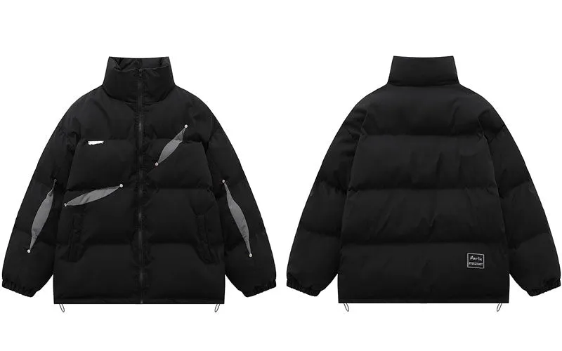 'Torn' Elemental Down Puffer Jacket