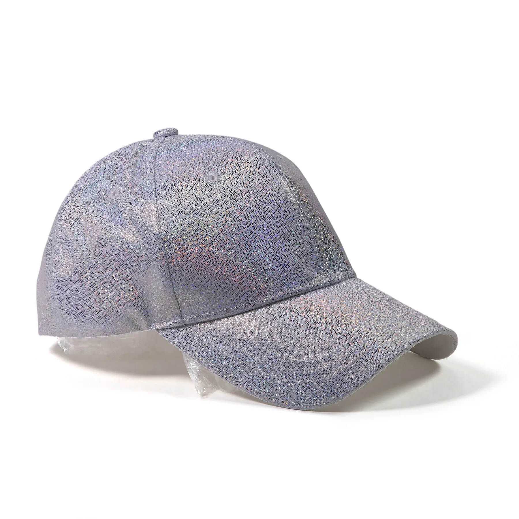 Tyra Shine Hats in Gunmetal