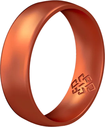 Unisex Copper Silicone Ring