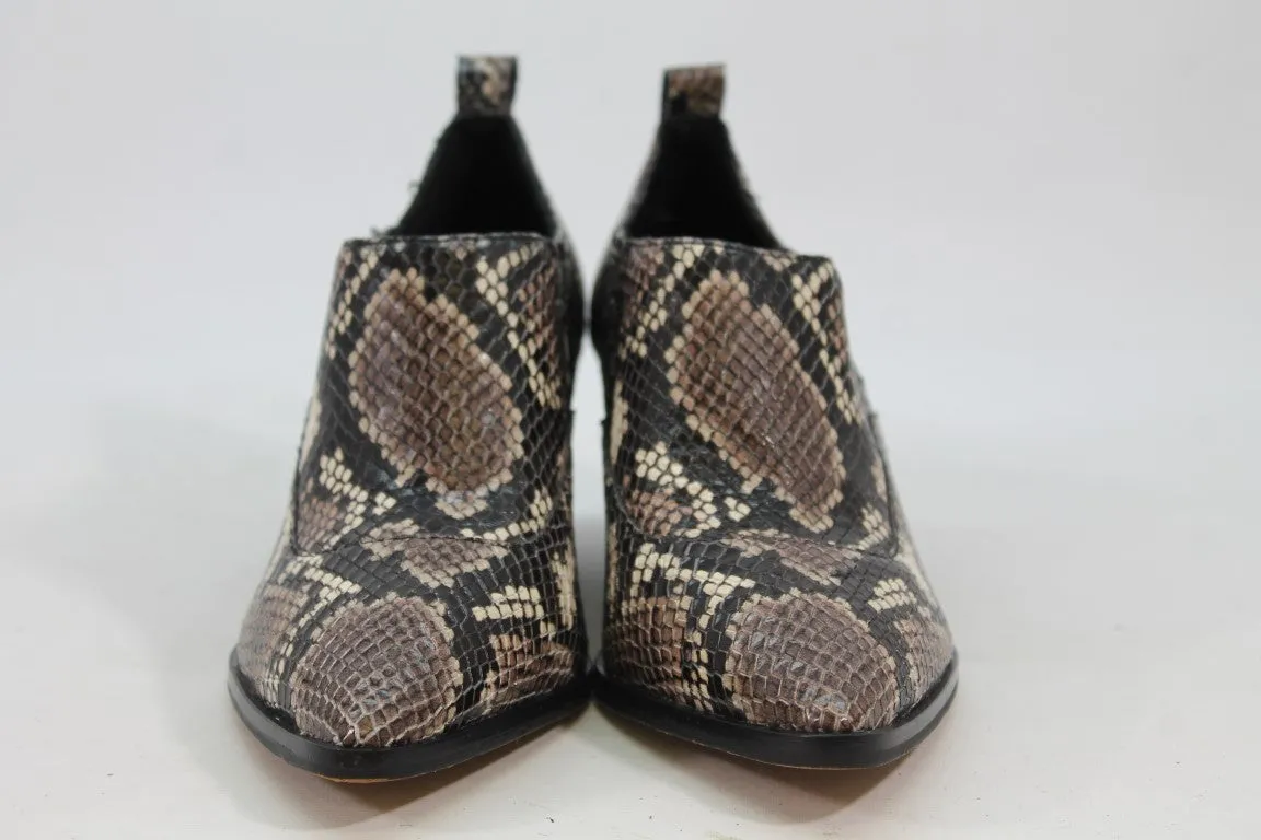 Vince Camuto Jetera Women's Brown Snake Boots 5.5M(ZAP13169)