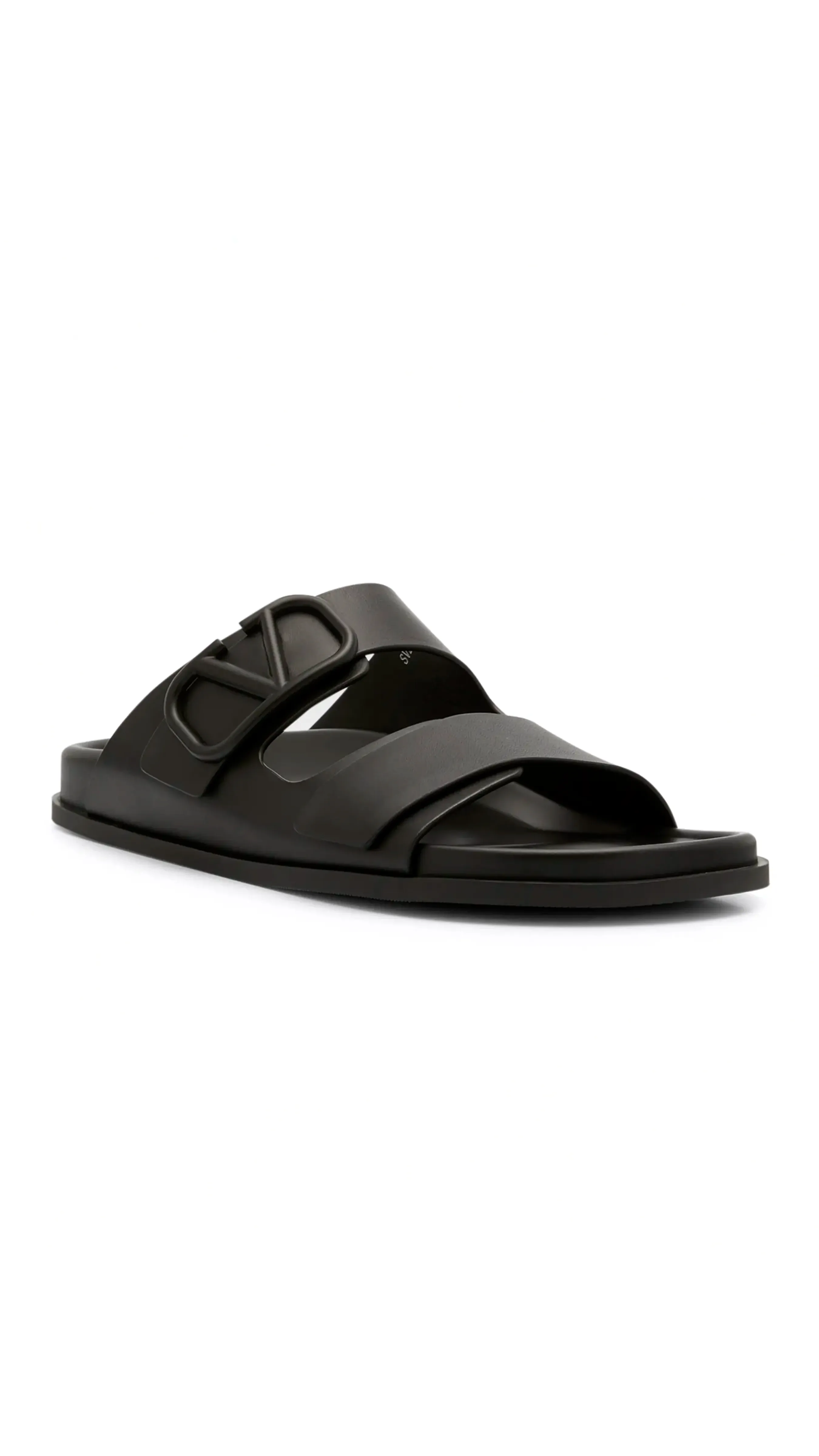 Vlogo Rubber Sandal - Black