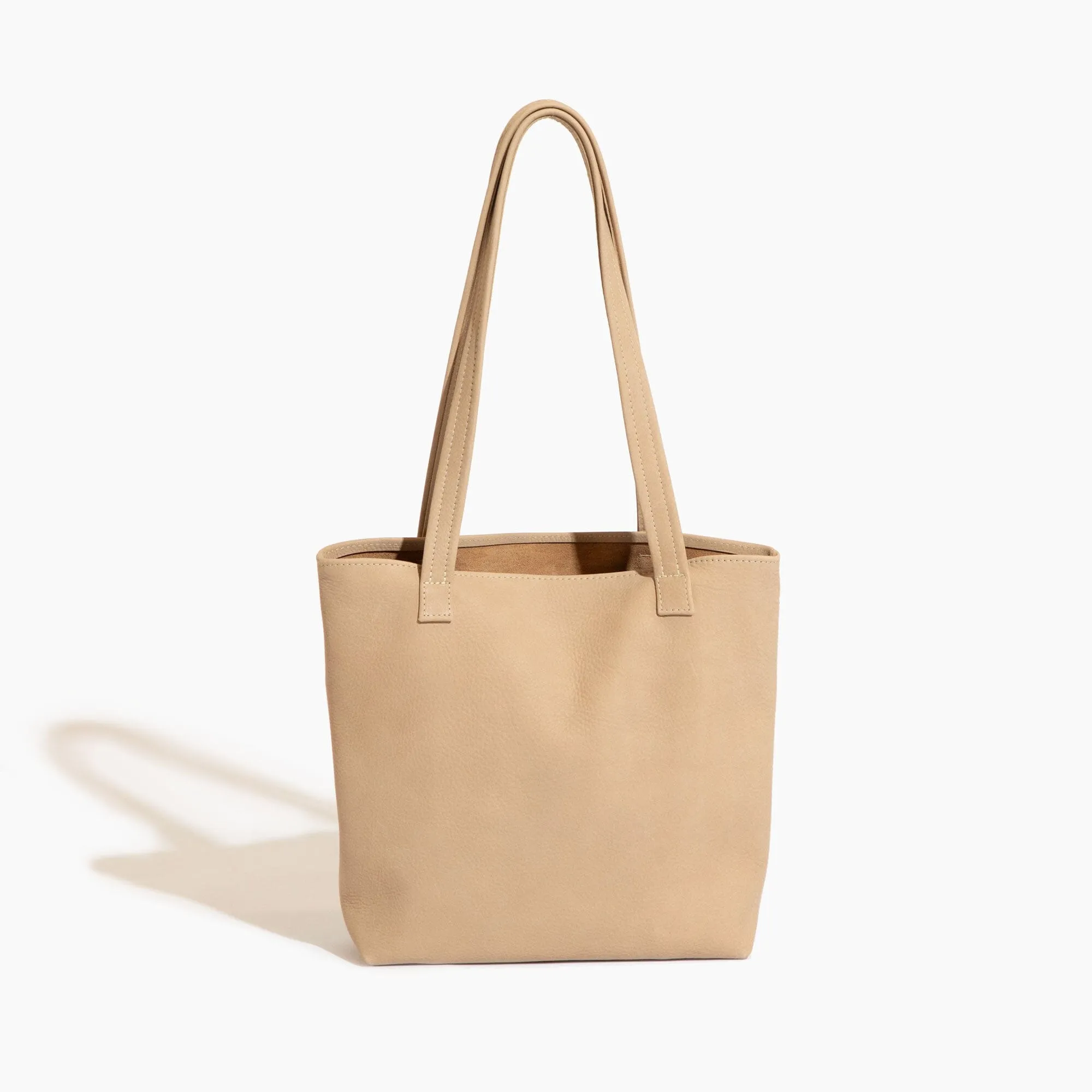 Weathered Brown Put A Bow On It Leather Tote