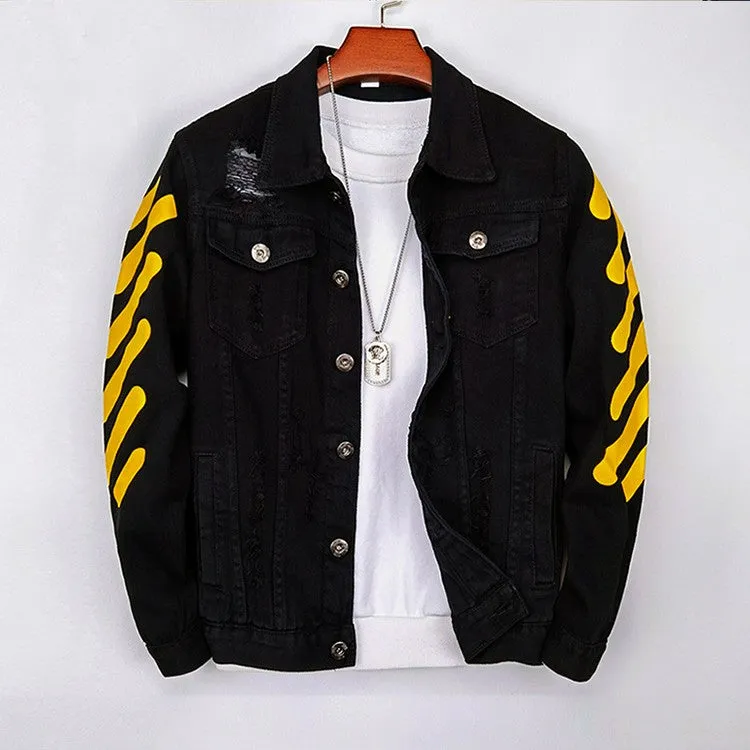 White Hype Denim Jacket