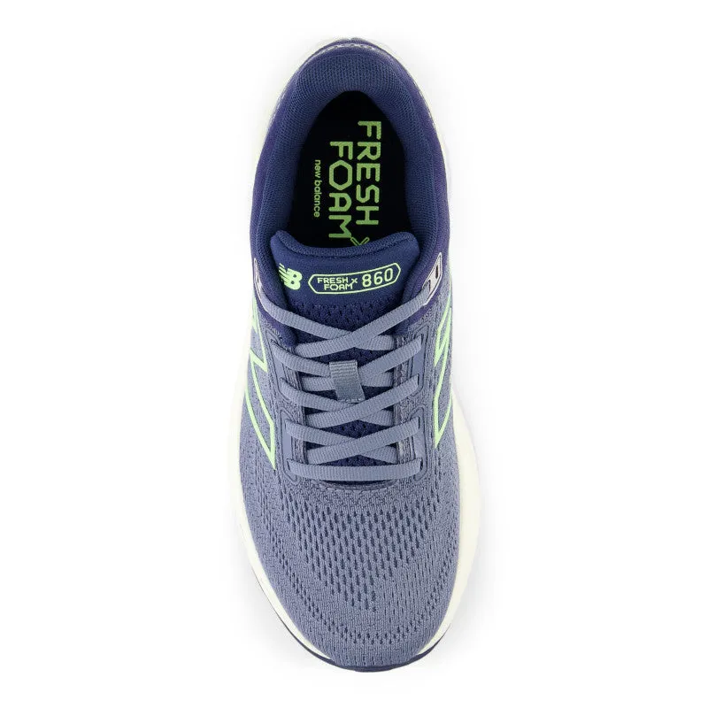  Women's 860 Arctic Grey with Sea Salt and Bleached Lime Glo V14  