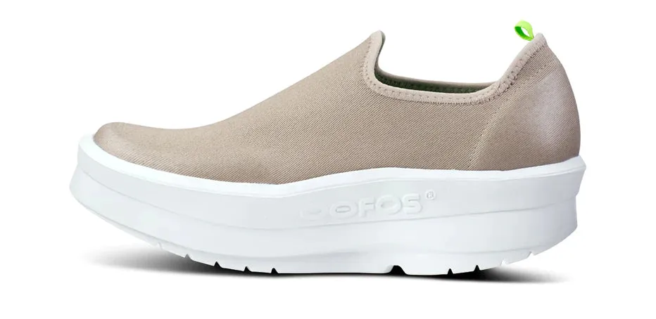  Women's OOMEGA eeZee Low Canvas Slip-On in Nomad  