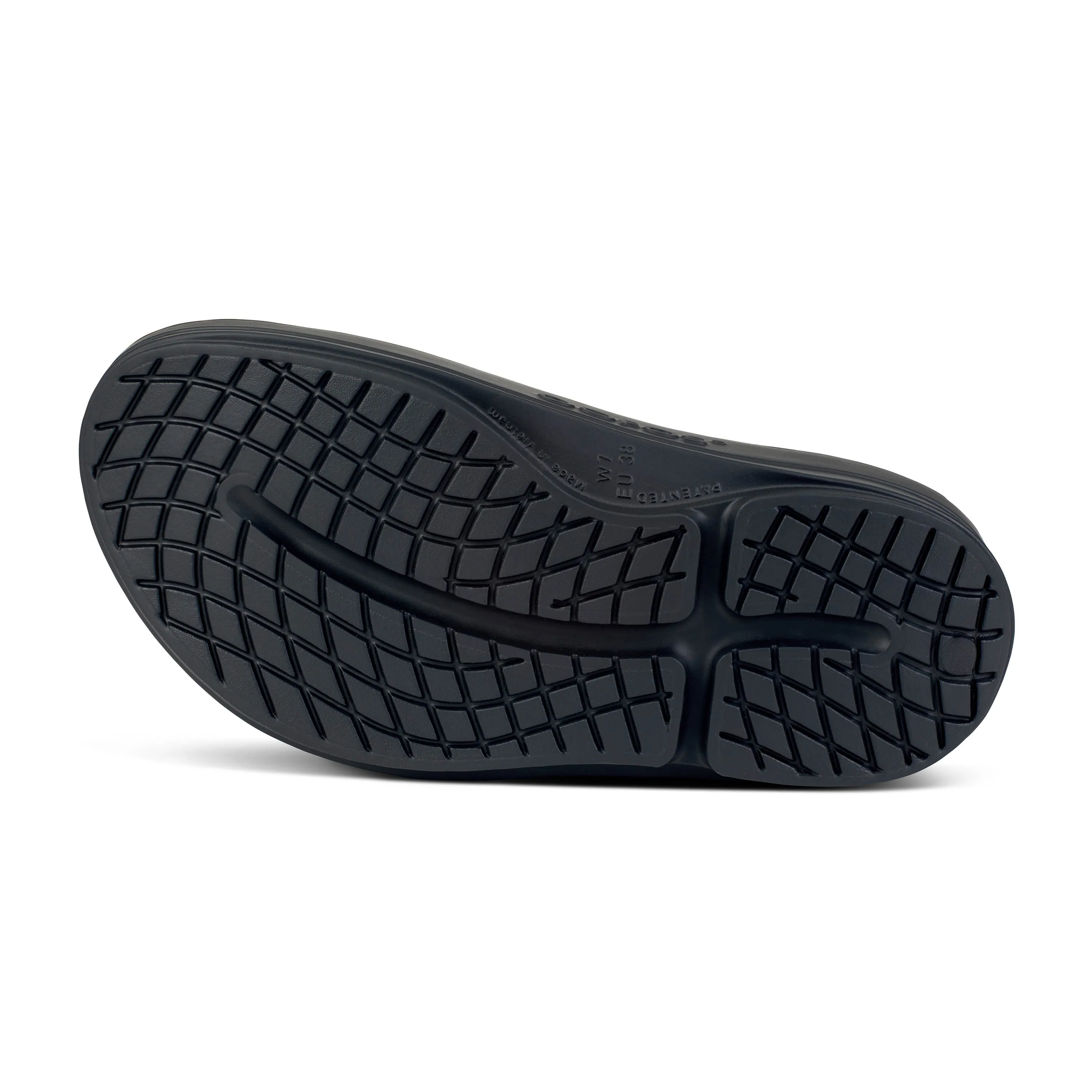  Women's OOmega OOah Slide Sandal in Posh Black  