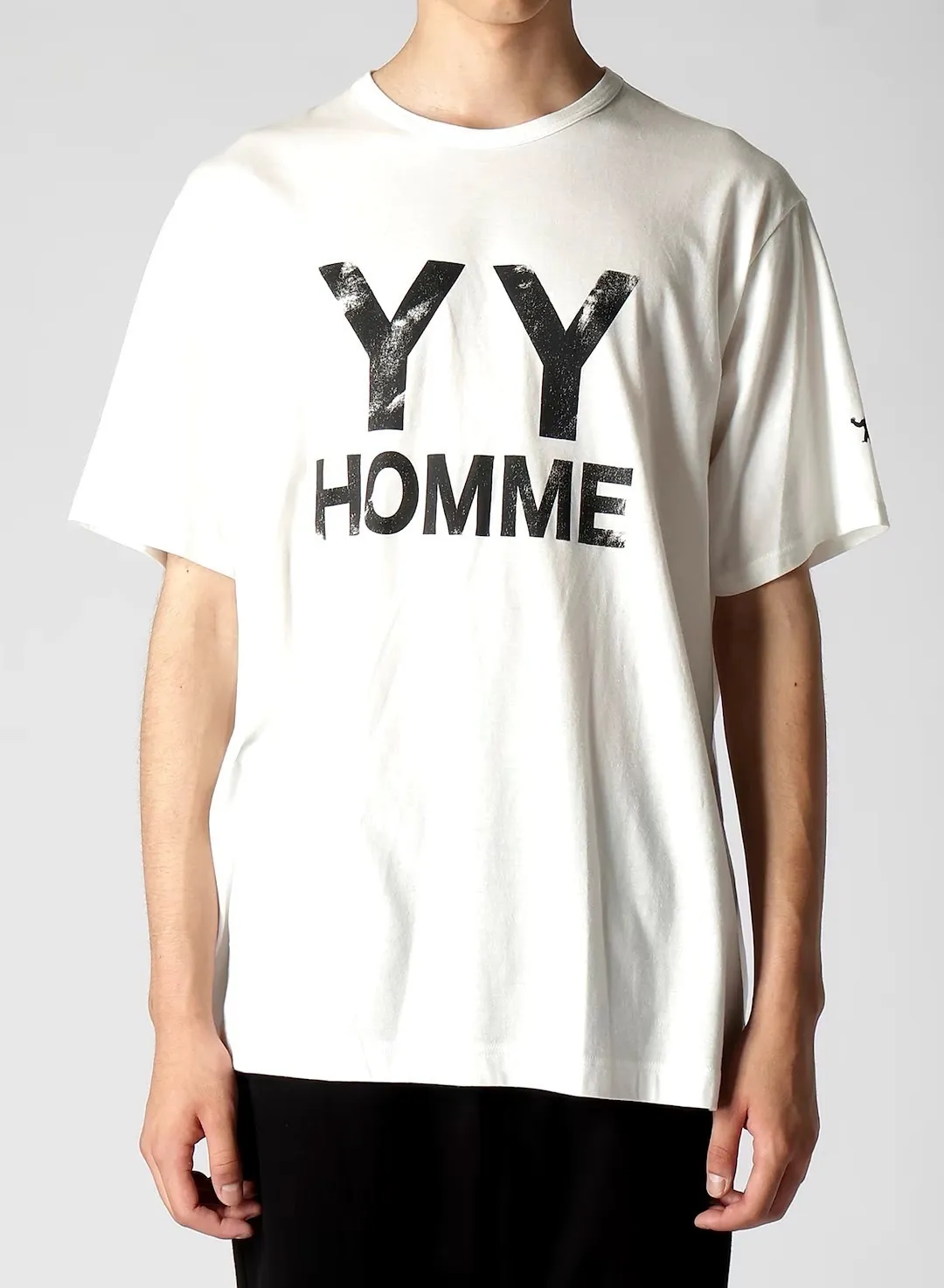 Yohji Yamamoto  |Crew Neck Unisex Street Style Cotton Short Sleeves Designers