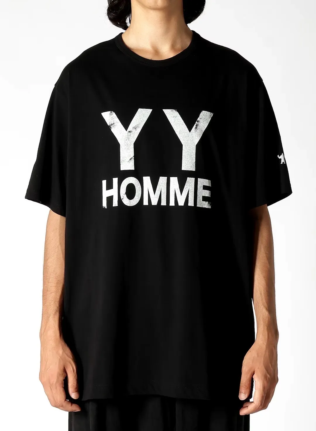 Yohji Yamamoto  |Crew Neck Unisex Street Style Cotton Short Sleeves Designers