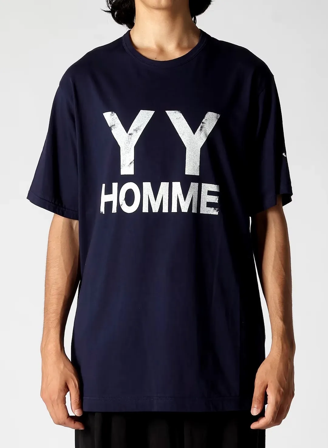 Yohji Yamamoto  |Crew Neck Unisex Street Style Cotton Short Sleeves Designers