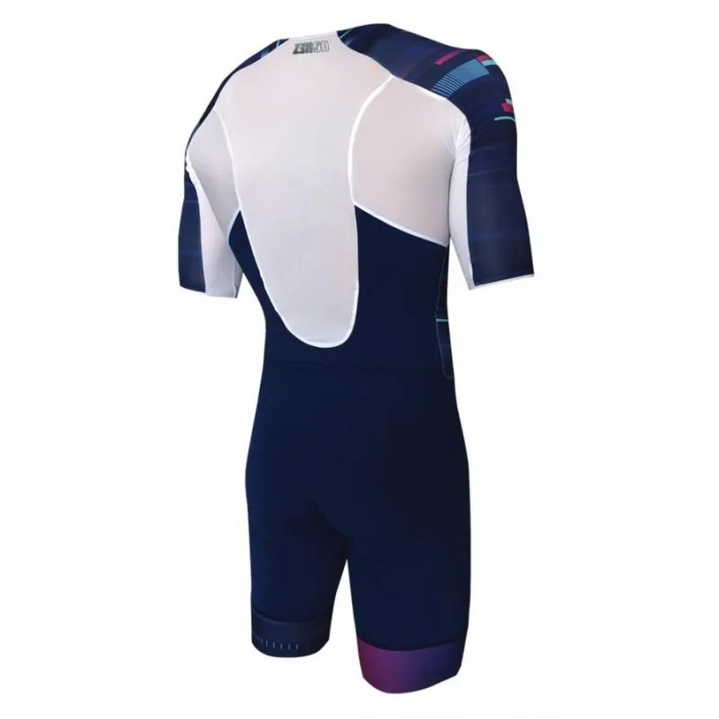 ZEROD TT RACER TRISUIT SS REVOLUTION BLUE FOR MEN'S