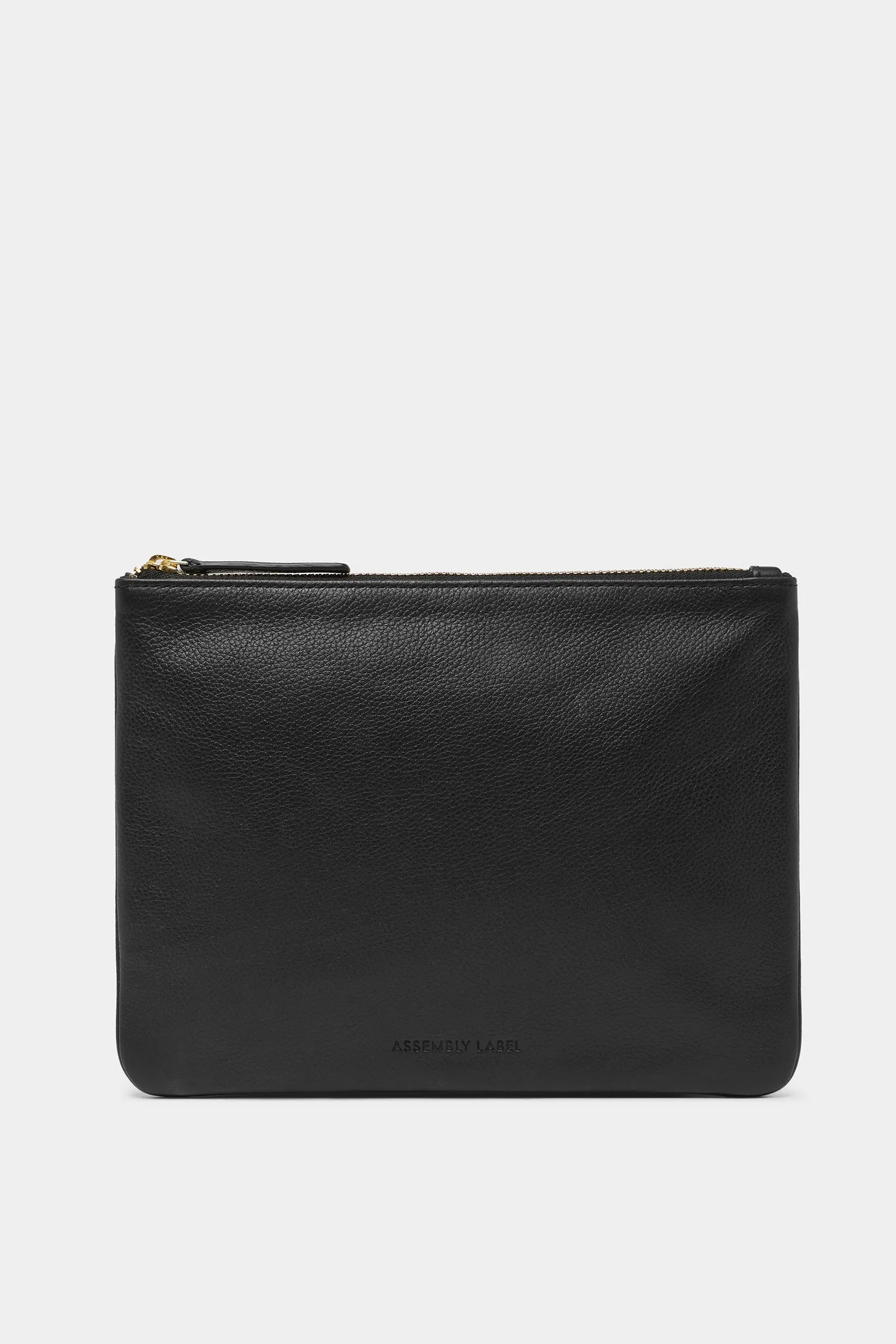 Zip Leather Pouch